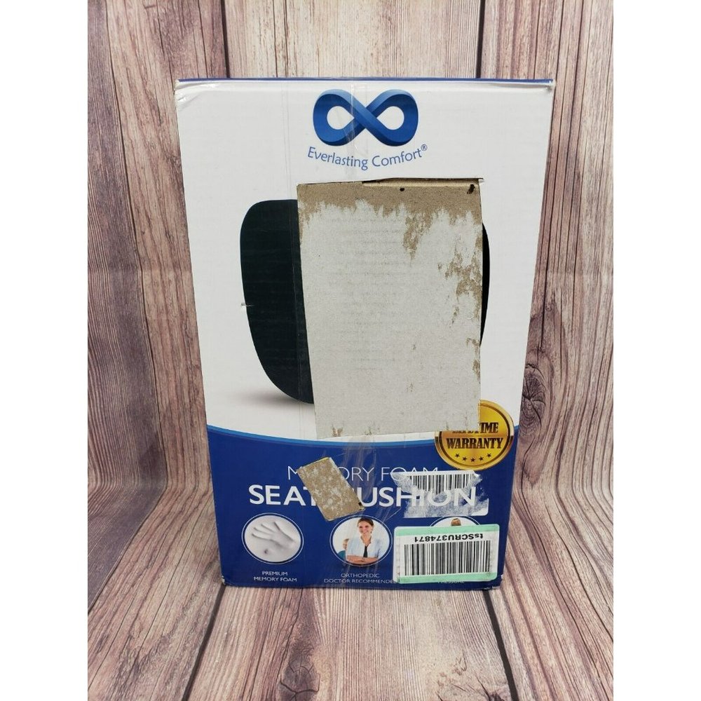 Everlasting Pressure Relief Seat Cushion for Long Sitting Hours - Black - Picture 12 of 12